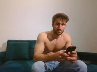 Chris Aron webcam model stream image