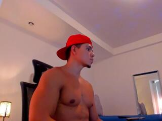 Chirs Morgan webcam model stream image