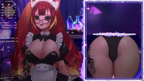 LewdFoxy_VT webcam model stream image