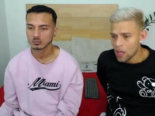Nicolas Ocando & Tyrone Velez webcam flirt4free model stream image