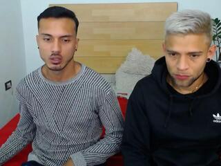 Nicolas Ocando & Tyrone Velez webcam model stream image