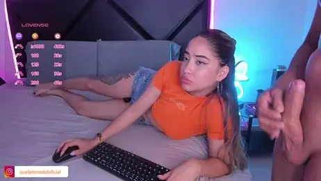 ScarlettAndClark webcam stripchat model stream image
