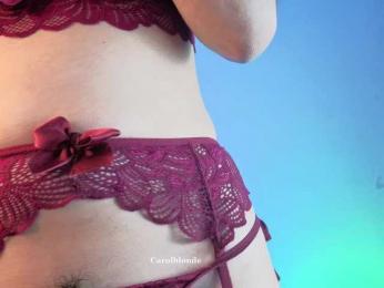 Carolblonde webcam bongacams model stream image