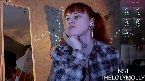LolyMolli webcam model stream image