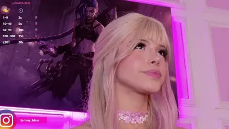 Sammyblaer webcam stripchat model stream image